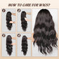 💕HOT SALE💕Perücke lange Haare Layered bangs Perücken
