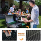 Grillreinigungsstein aus Bimsstein – Hitzebeständig, Umweltfreundlich für Grillrost & BBQ