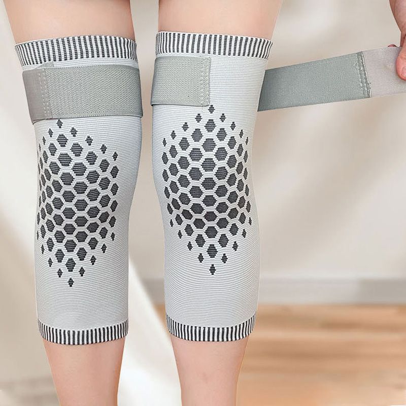 Breathable Graphene Knee Sleeves with Strap