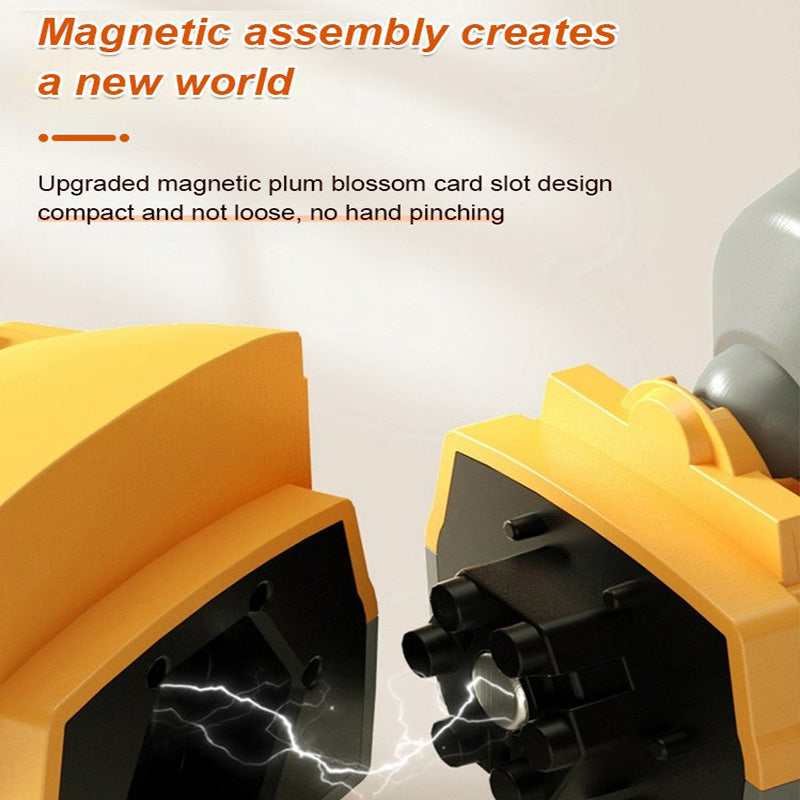 🔥Black-Friday-Mega-Angebot – 50 % Rabatt!🔥Magnetisches Transformation Technik Auto Zusammengebautes Spielzeug