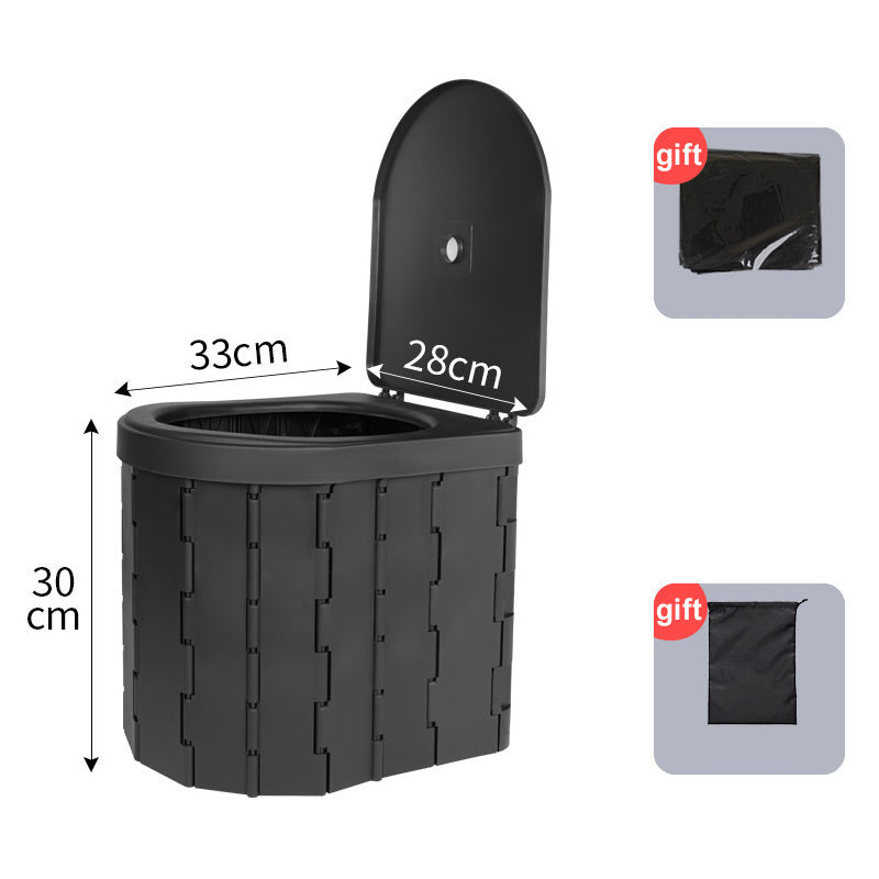 📢Mid-Season Sale: −50% nur für kurze Zeit⏰🚐 Tragbare Camping-Toilette für Outdoor & Auto – klappbar, geruchsdicht, perfekt für Wohnmobil, Staus & Natur 🏕️🌿