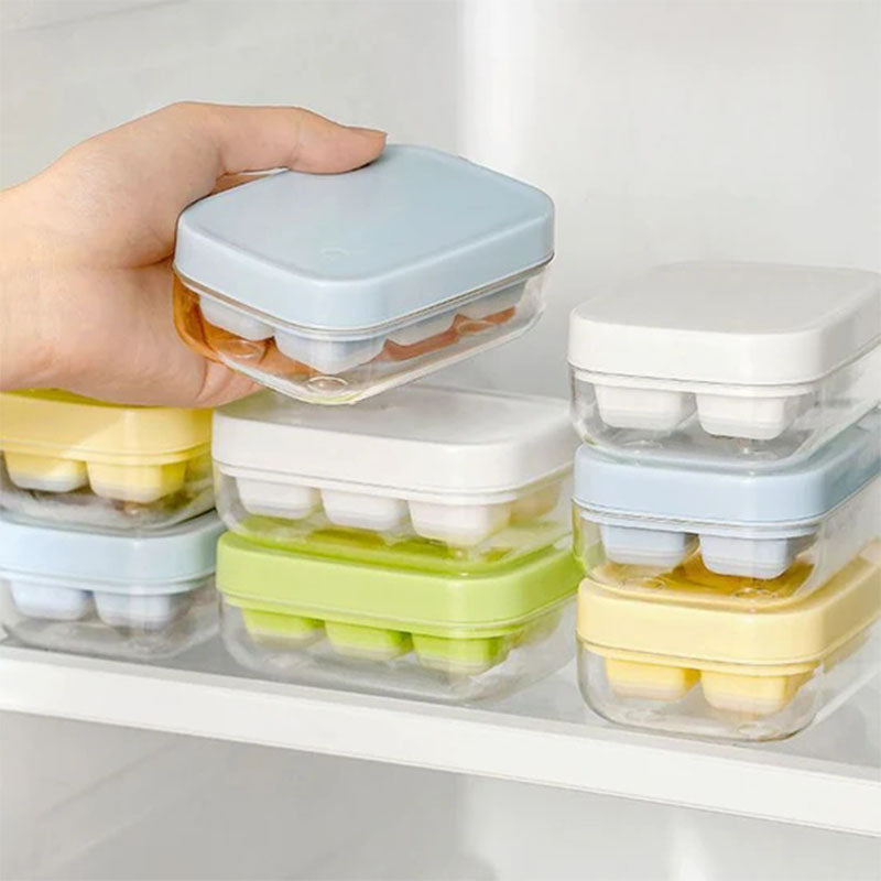 🧊 LIMITED-TIME 50% RABATT! ✨ Mini-Eiswürfelform 6er – Lebensmittelecht, Leicht zu Lösen ✨