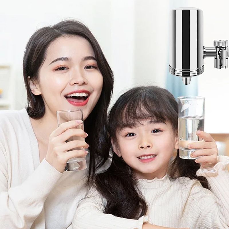 🔥Black-Friday-Mega-Angebot – 50 % Rabatt!🔥Installationsfreier Edelstahl-Wasserhahnfilter für den Haushalt