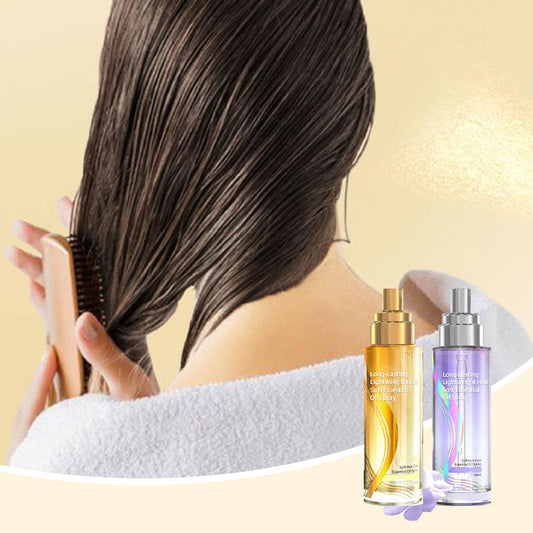 🔥Heiße Verkäufe 50% RABATT✨Langanhaltendes, leichtes Haaröl-Spray zum Glätten der Haare