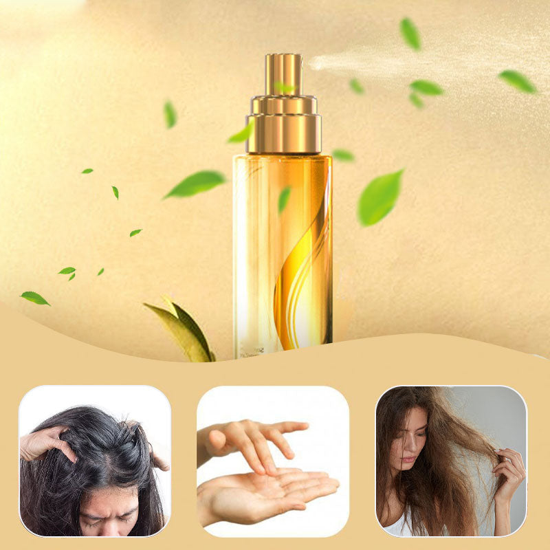🔥Heiße Verkäufe 50% RABATT✨Langanhaltendes, leichtes Haaröl-Spray zum Glätten der Haare
