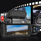 Dashcam mit 170° Weitwinkel & Doppelobjektiv in Full HD (1080p)