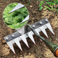 🔥Befristetes Angebot🍂5/6/7/8 Unkrautrechen mit Gartenzähnen aus Karbonstahl