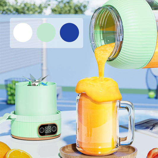 🍉Sommer Heißer Verkauf ❄️Multifunctional Tragbare Saftpresse Tasse mit Digitalanzeige