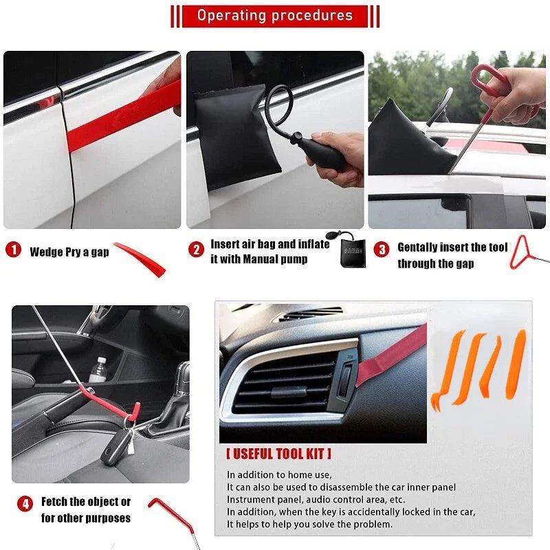 🚗🔧 Auto Dellen Reparatur Set – Werkzeug für Lautsprecher-Montage & Notfallreparatur