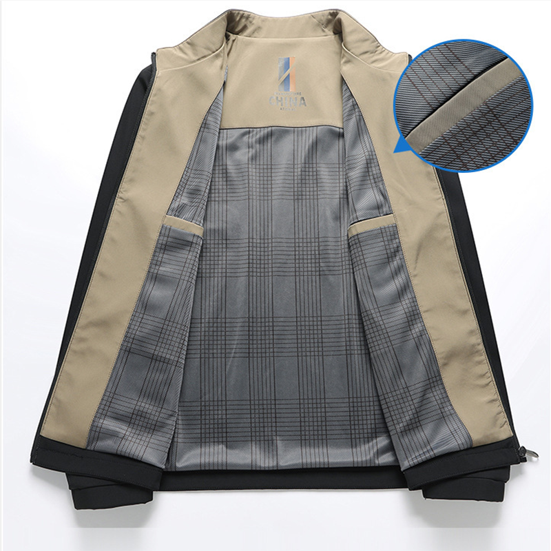 ✨Neu eingetroffen – Sparen Sie 60 %⏳✨Freizeitjacke mit Stehkragen und Reißverschluss für Herren✨