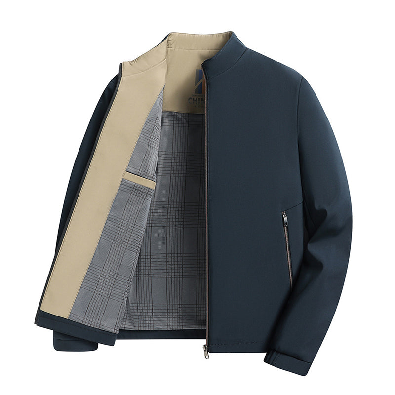 ✨Neu eingetroffen – Sparen Sie 60 %⏳✨Freizeitjacke mit Stehkragen und Reißverschluss für Herren✨