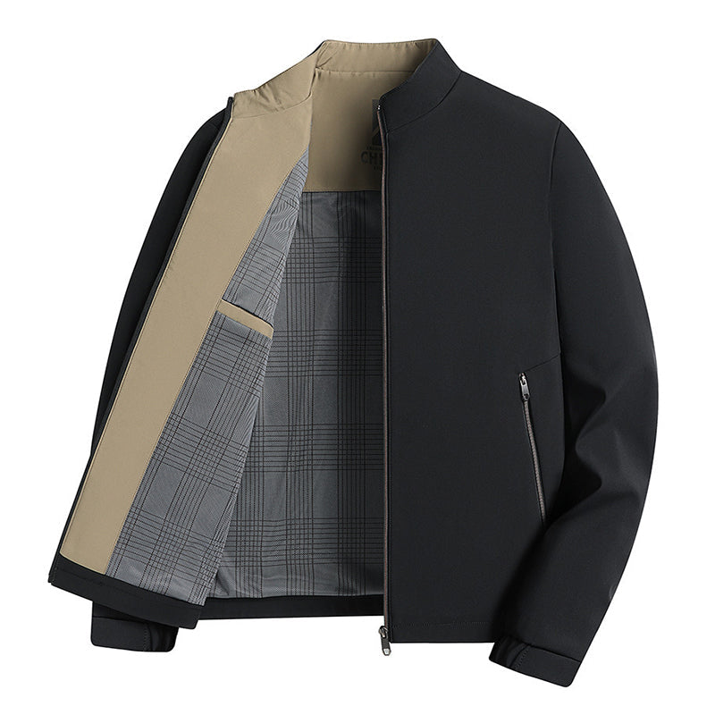 ✨Neu eingetroffen – Sparen Sie 60 %⏳✨Freizeitjacke mit Stehkragen und Reißverschluss für Herren✨