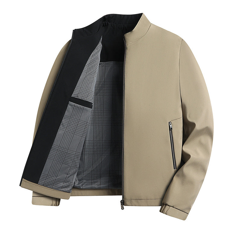 ✨Neu eingetroffen – Sparen Sie 60 %⏳✨Freizeitjacke mit Stehkragen und Reißverschluss für Herren✨