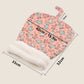 ⏳50% RABATT! 🐱 Flauschiger Katzen-Winterschlafsack – halbgeschlossene Kuschelhöhle mit Cartoon-Muster, Rosa/Blau