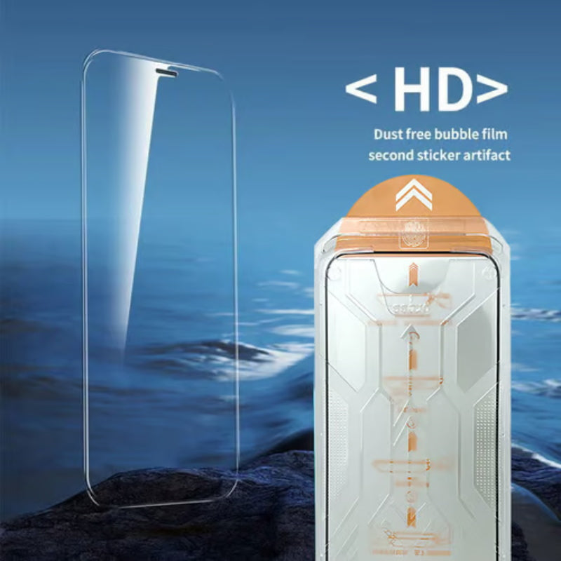 💥Hot Sale 50 % RABATT🔥 4K HD / Blickschutz-Hartglas-Displayschutz mit automatischer Staubentfernung & einfacher Installation für iPhone