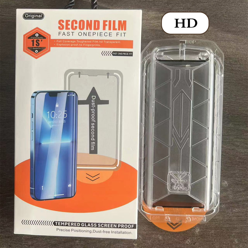 💥Hot Sale 50 % RABATT🔥 4K HD / Blickschutz-Hartglas-Displayschutz mit automatischer Staubentfernung & einfacher Installation für iPhone