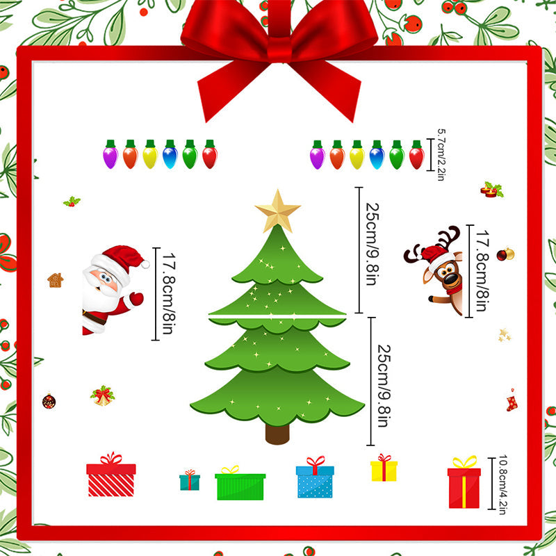 🎅🎄Weihnachts-3D-Cartoon-Magnetaufkleber
