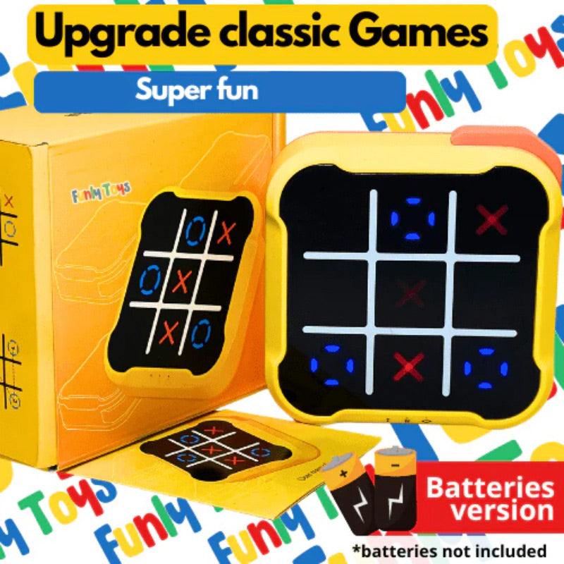 🔥50 % RABATT🔥Tragbares Tic-Tac-Toe Puzzlespiel
