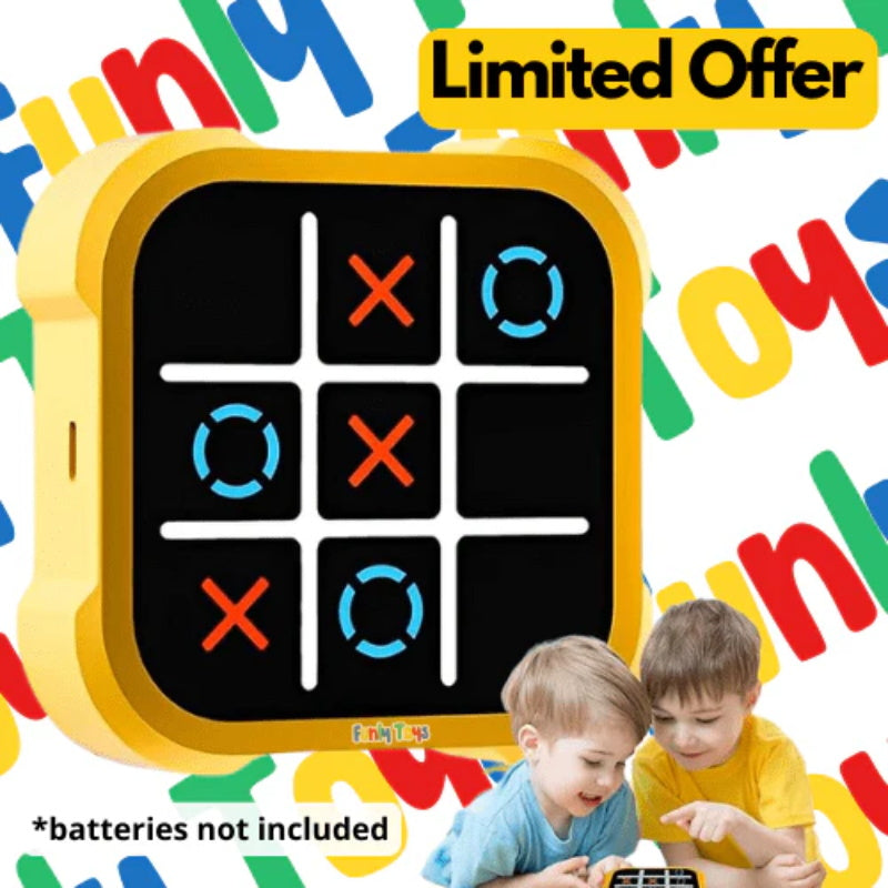 🔥50 % RABATT🔥Tragbares Tic-Tac-Toe Puzzlespiel