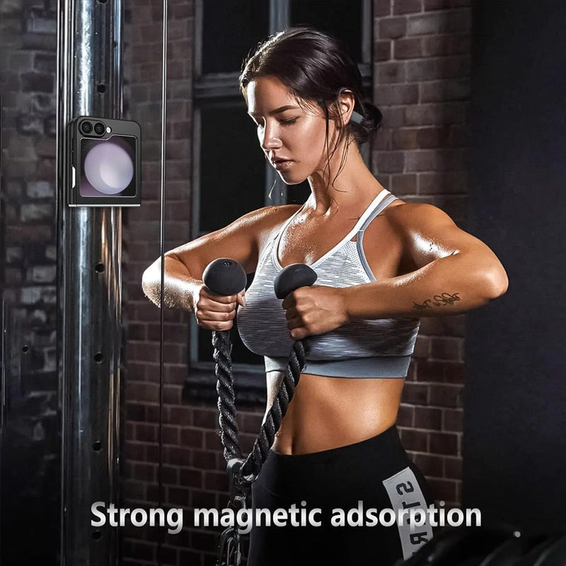 Geeignet für Galaxy Z Fold Magnetische drehbare Halterung Handyhülle