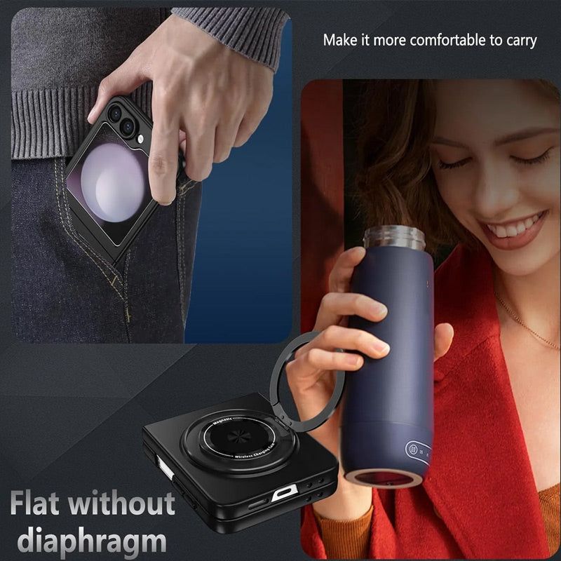 Geeignet für Galaxy Z Fold Magnetische drehbare Halterung Handyhülle