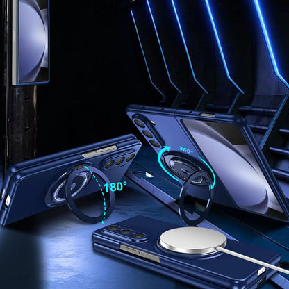 Geeignet für Galaxy Z Fold Magnetische drehbare Halterung Handyhülle