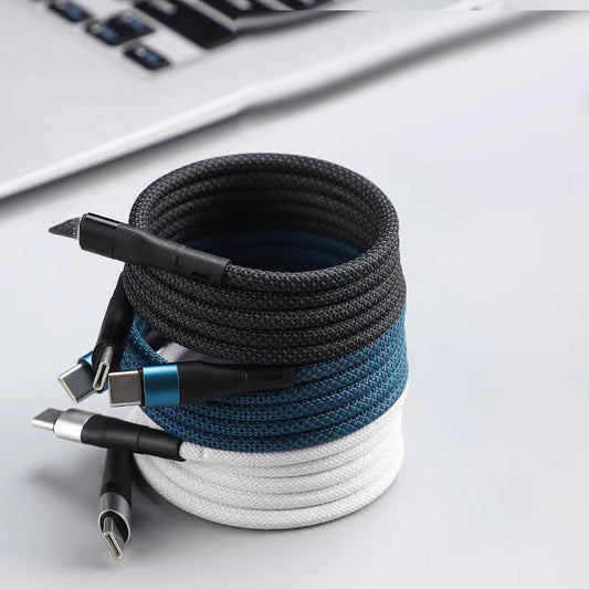 📱🚗 Magnetisches Auto-Ladekabel mit Schnellladefunktion & praktischer Aufbewahrung