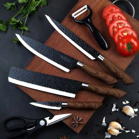 🧑‍🍳👍Professionelles Küchenmesserset aus Edelstahl
