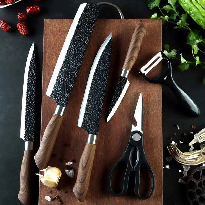 🧑‍🍳👍Professionelles Küchenmesserset aus Edelstahl