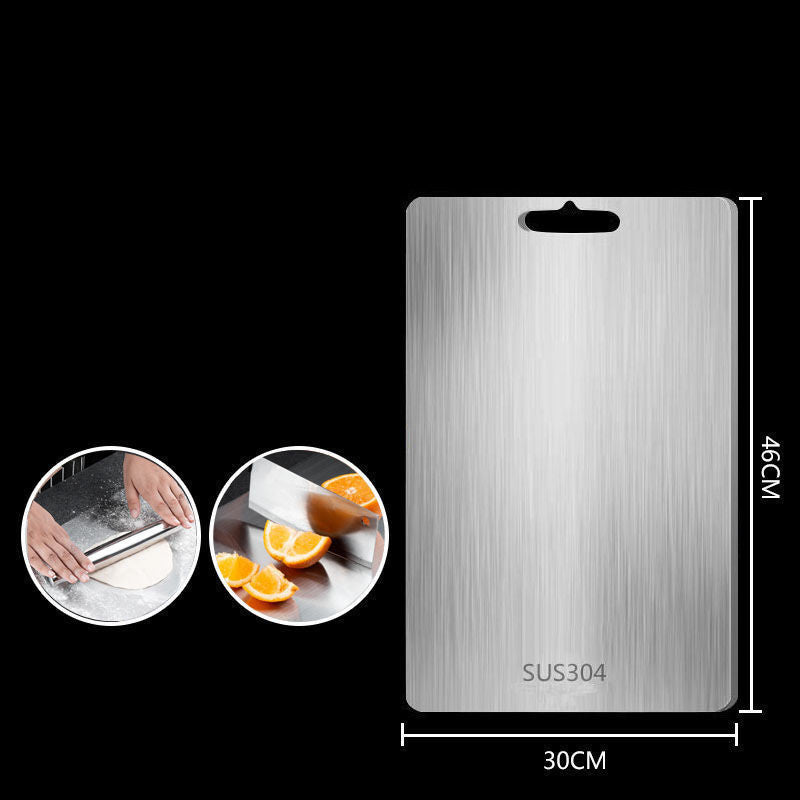 🔥2025 Kitchen Hot Sale 30% OFF🔥Antibacterial Stainless Steel Cutting Board
