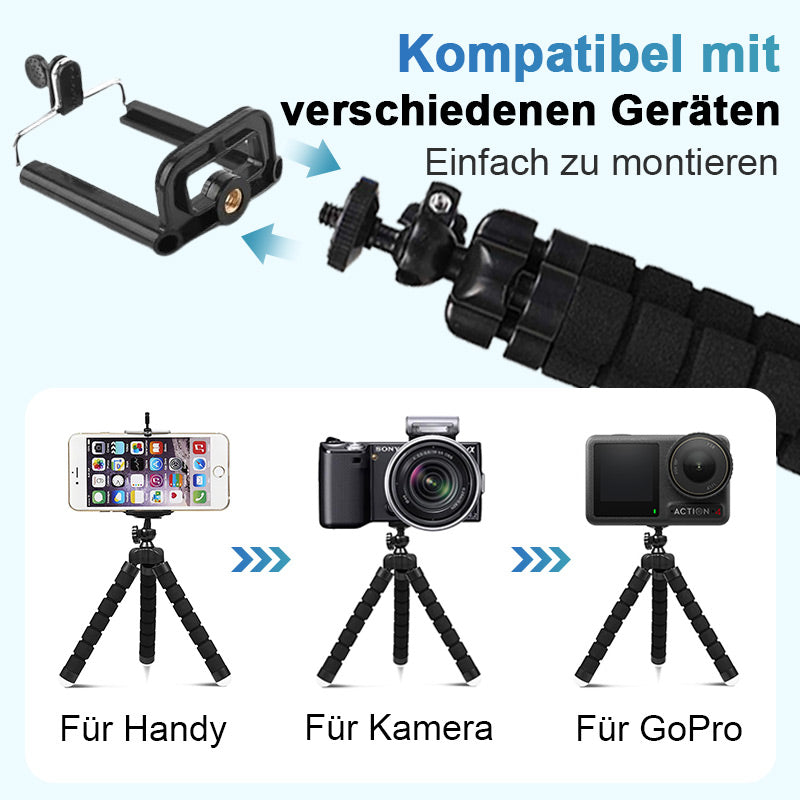 🎁Zeitlich begrenzt 50% RABATT🎁✨Mini-Kameraständer (Fernbedienung im Lieferumfang enthalten)