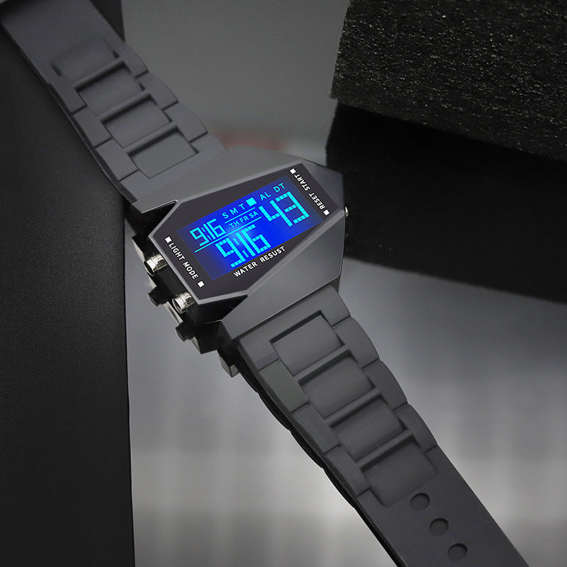 🔥Buy 1 get 1 free🔥Kreative leuchtende LED-Uhr in Flugzeugform⌚