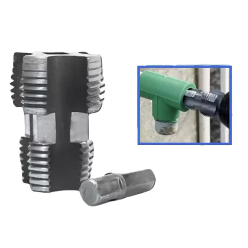 ⌛ Nur noch 3 Tage – 50 % auf alles! ⏰🛠️ 20/25mm PPR/PPE Rohrgewindebohrer mit Sechskant-Schäft