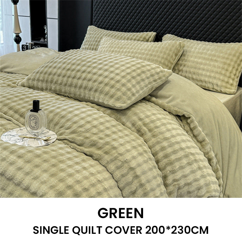 Winter Bettwäsche Set aus Milchvelours – Weich, Warm & Hautfreundlich | Black Friday Vorverkauf – 45 % Rabatt