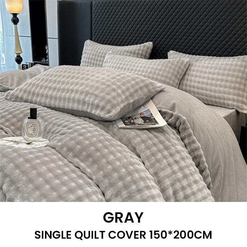 Winter Bettwäsche Set aus Milchvelours – Weich, Warm & Hautfreundlich | Black Friday Vorverkauf – 45 % Rabatt