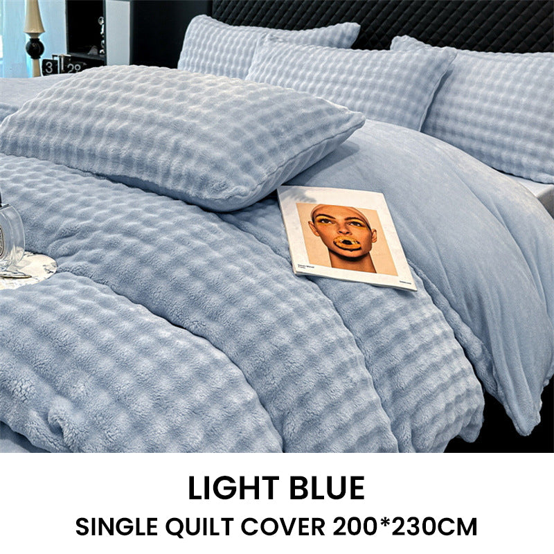 Winter Bettwäsche Set aus Milchvelours – Weich, Warm & Hautfreundlich | Black Friday Vorverkauf – 45 % Rabatt