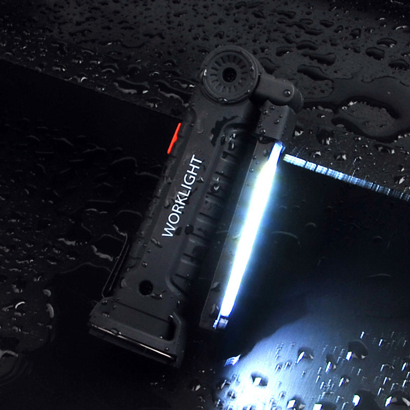 🔦🧲Zusammenklappbares LED-Arbeitsleuchten-Set mit Magnetfuß