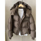 Damen-Winterjacke mit Kapuze