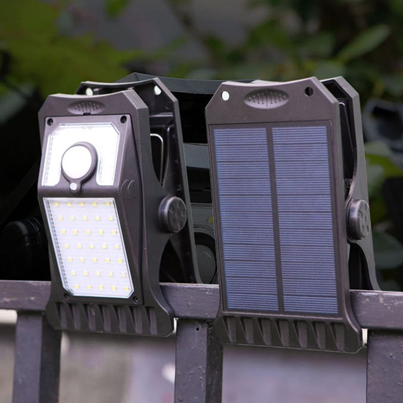 Solarbetriebene Outdoor- & Gartenlampe – Bewegungsmelder & Clip-Leuchte für Camping & Zuhause 🌞🏕️