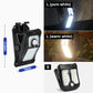 Solarbetriebene Outdoor- & Gartenlampe – Bewegungsmelder & Clip-Leuchte für Camping & Zuhause 🌞🏕️