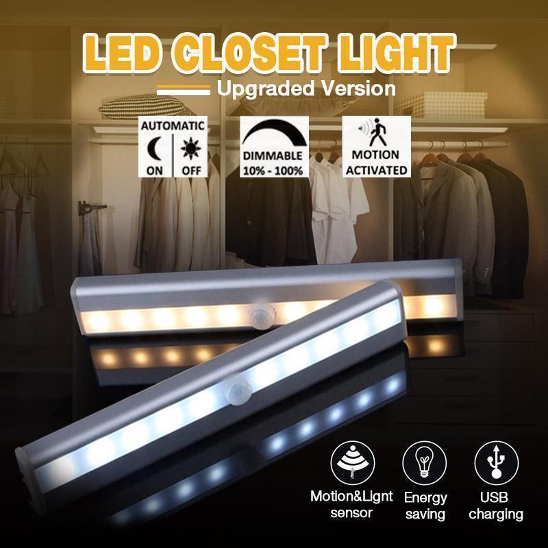 🏆2025 Hot Sale 49% Rabatt🔥LED Smart Magnetic Human Body Sensor Licht