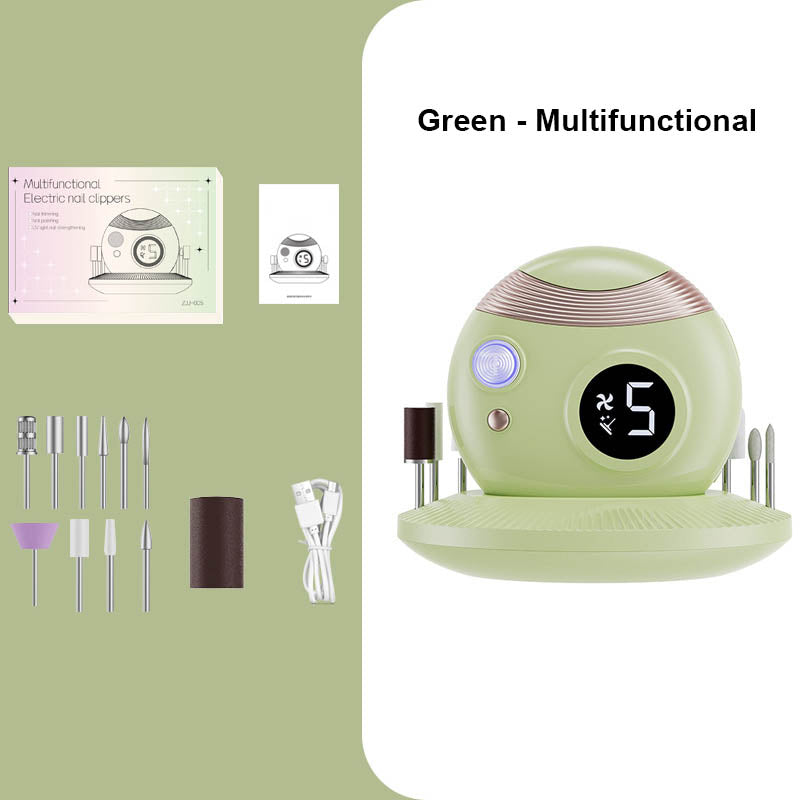 Multifunktionaler automatischer Nagelknipser – Schneiden, Polieren, Schleifen und Aushärten!