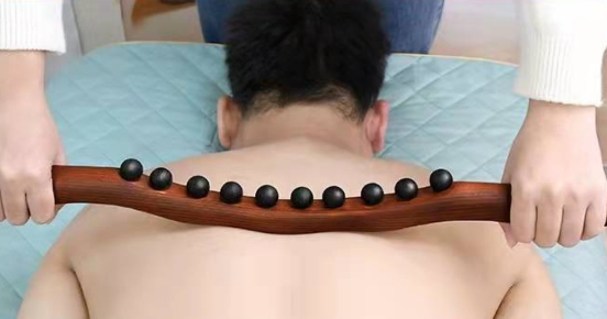 🥰Lymphmassagestab aus Holz