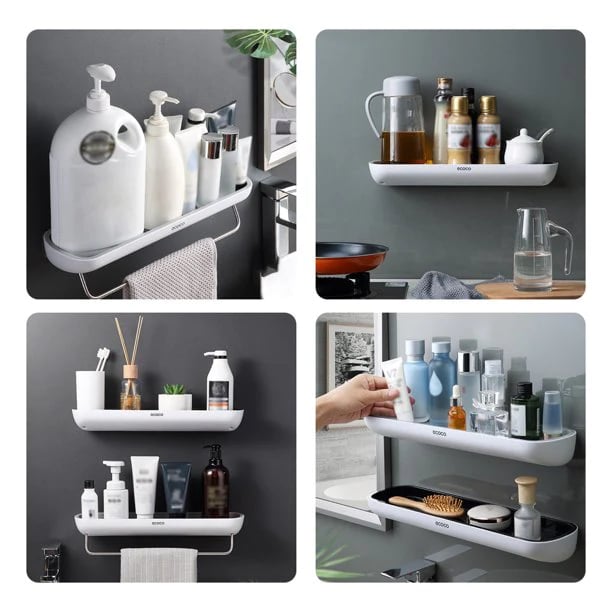 🚿EasyMount Badregal - kein Bohren erforderlich