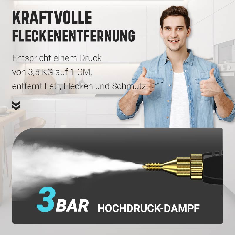 🔥Großer Sommer-Sale!🔥2500W-Handdruck-Hochtemperatur-Dampfreinigungsmaschine