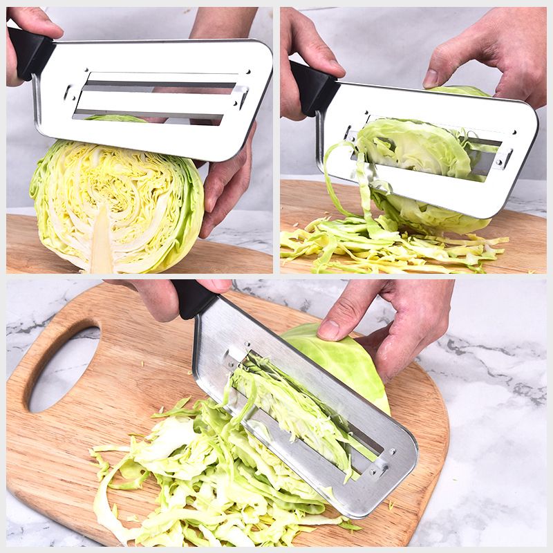 🏆Edelstahl-Zerkleinerungsmesser - Sparen Sie Zeit und Energie beim Kochen! ⏳🍳