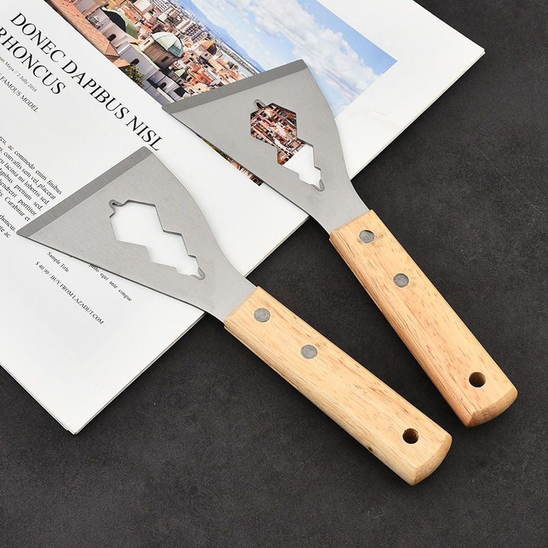 🛠️ KAUFE 2, ERHALTE 1 GRATIS! ⚒️ Mehrzweck-Spachtelmesser – Stahlklinge, Holzgriff & Perfekt für Renovierung 🏠
