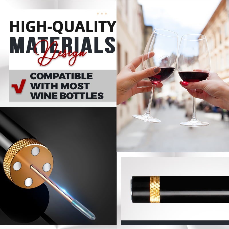 Tragbarer Weinöffner in Lippenstiftform