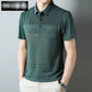Kurzärmliges T-Shirt mit Revers für Herren
