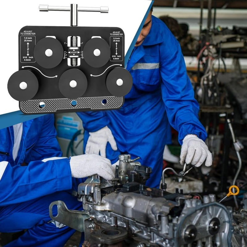 🔥Zum Selbstkostenpreis verkaufen🔥Richtgerät für Bremskraftstoffleitungen mit Durchmessern von 3/16" - 1,0"